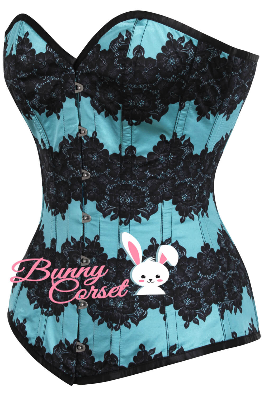 Yasenia Satin-Überbrustkorsett