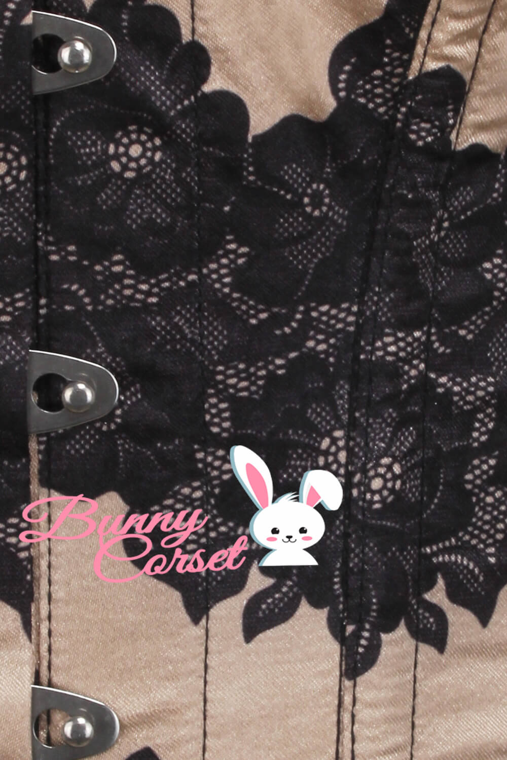 Yasenia Satin-Überbrustkorsett