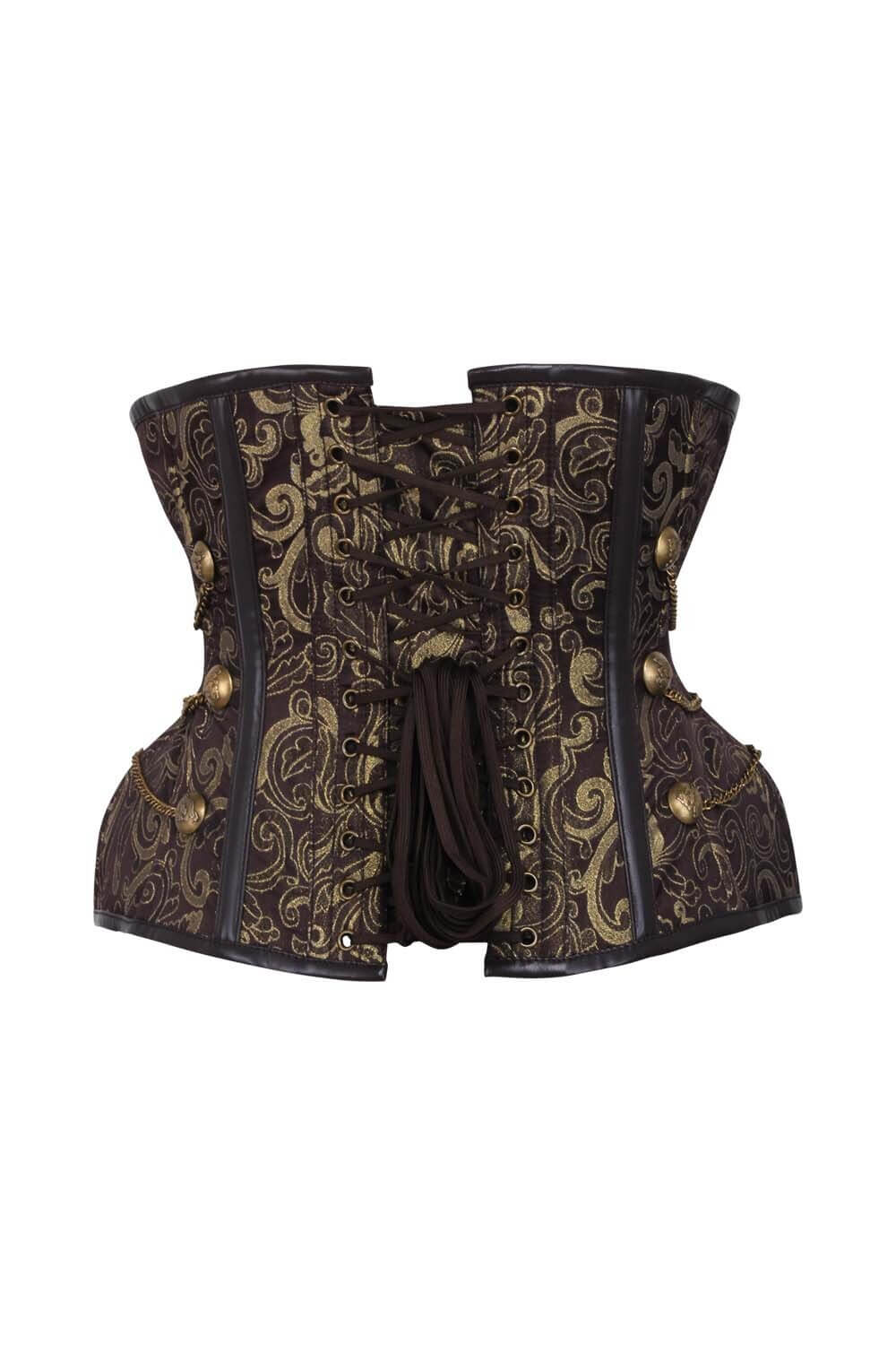 Zayla Curvy Steampunk Corset