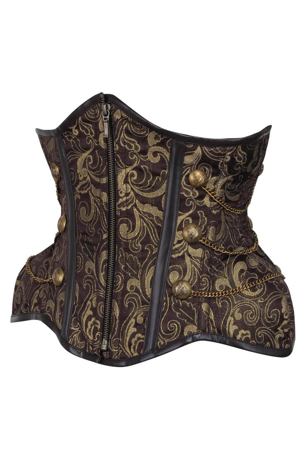 Zayla Curvy Steampunk Corset