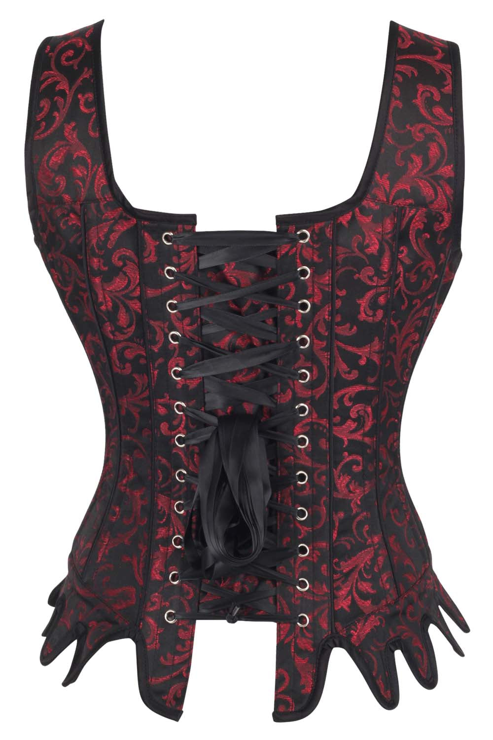 Oaklen Brocade Overbust Corset