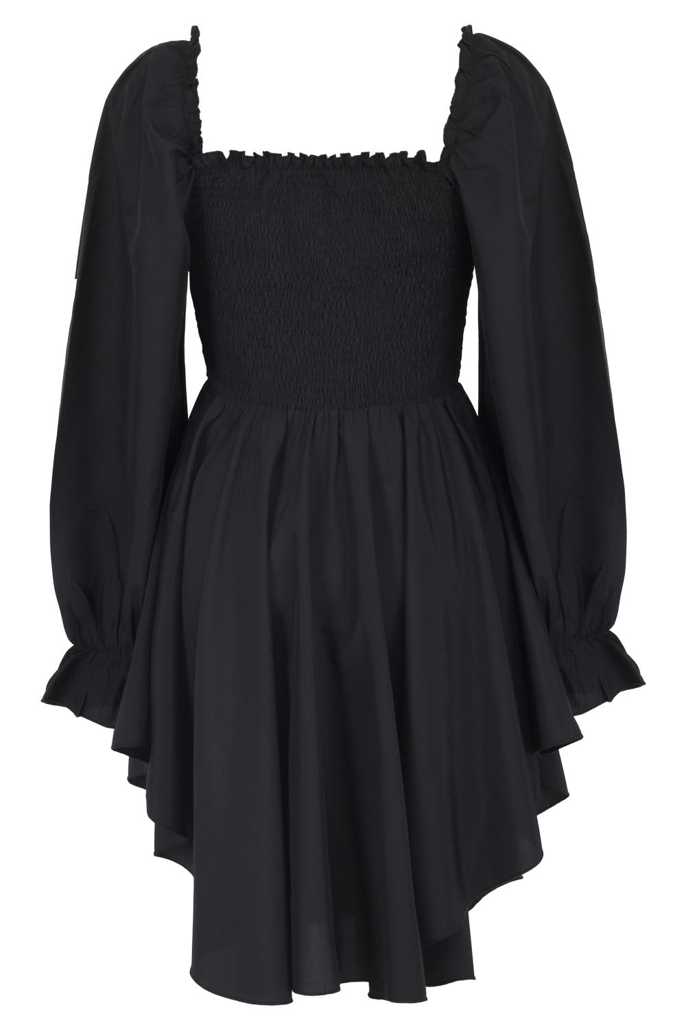 Corley Brokatkleid mit Bischofsärmeln