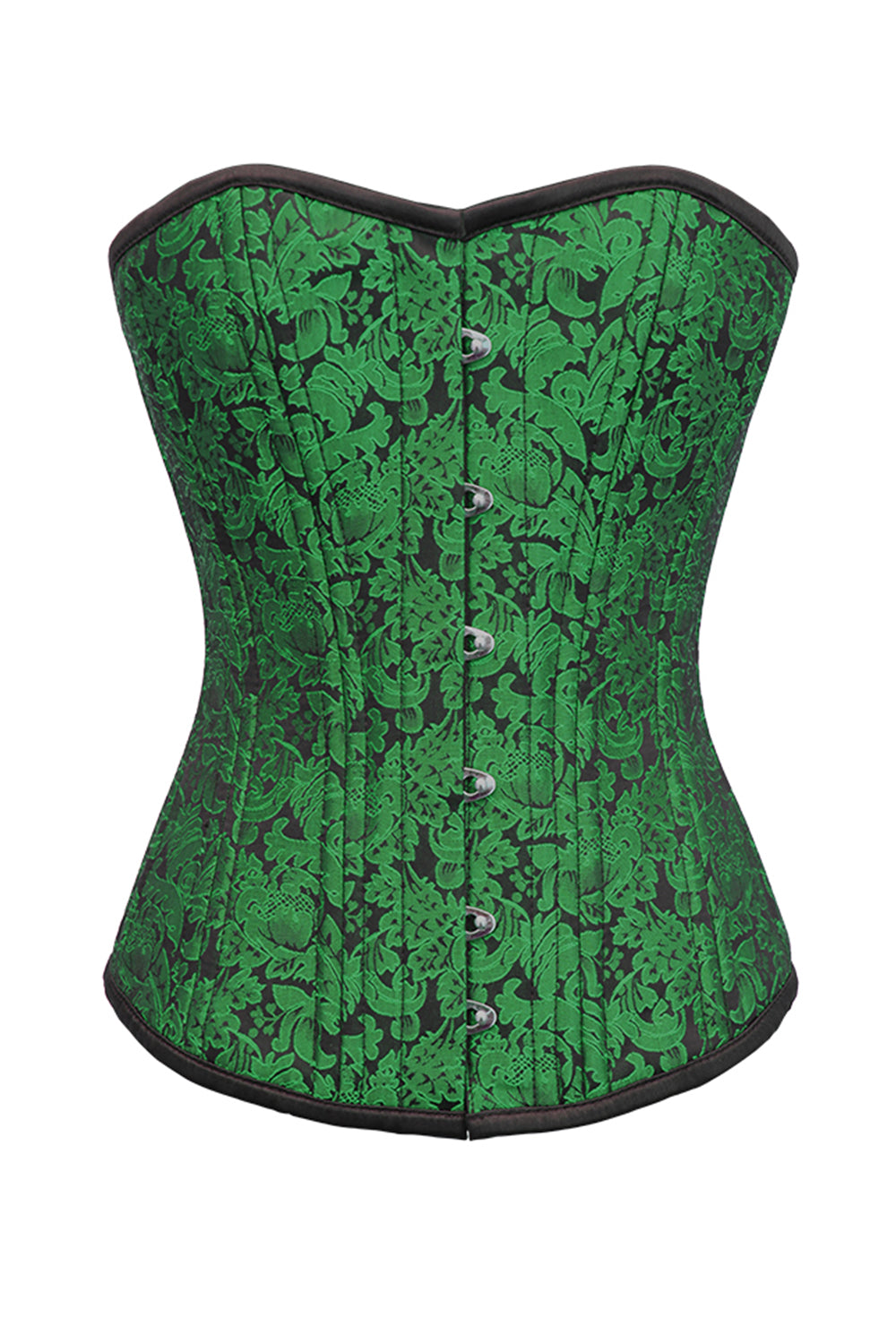Brande Green Overbust Waist Training Corset