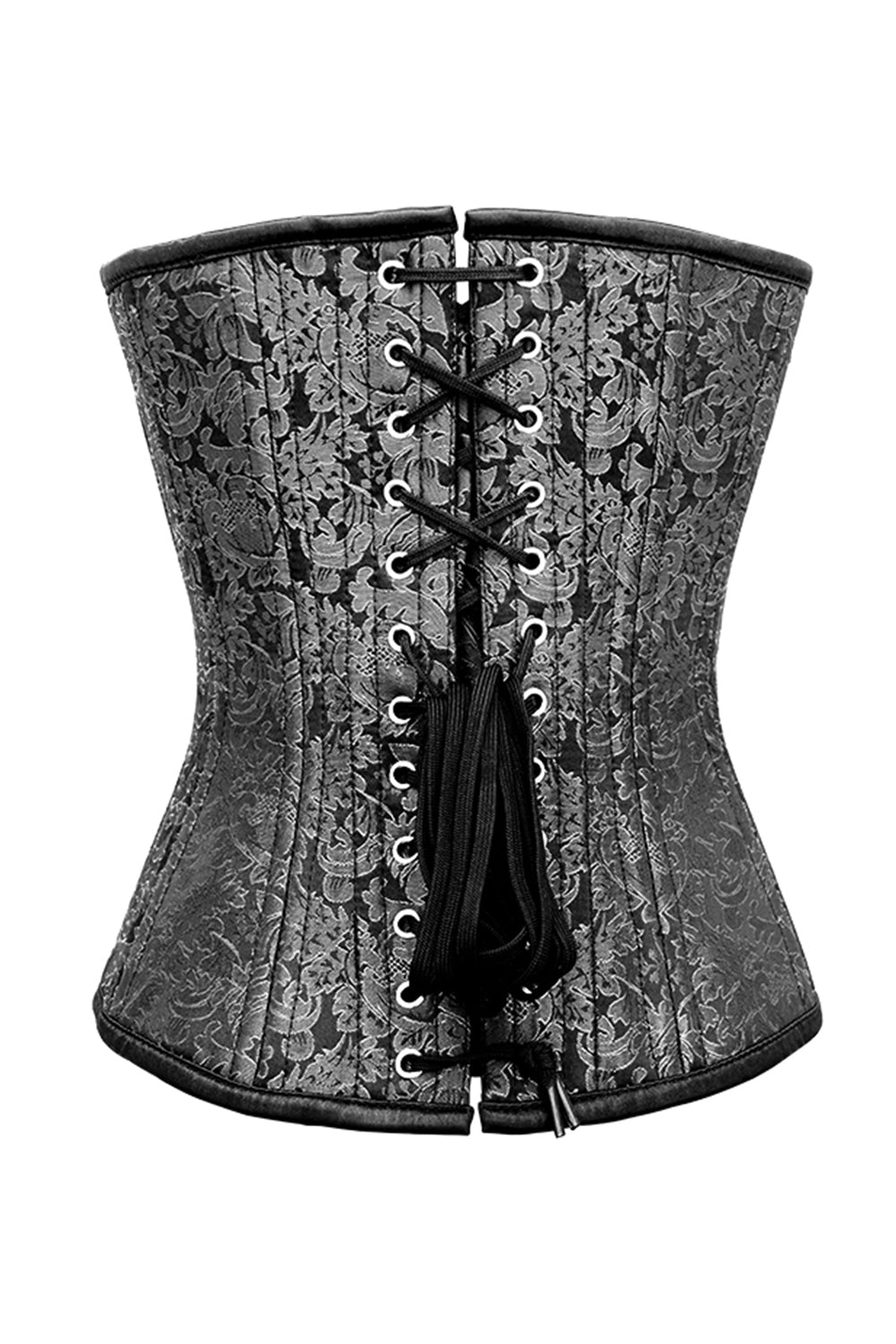 Syndie Silver Overbust Waist Training Corset