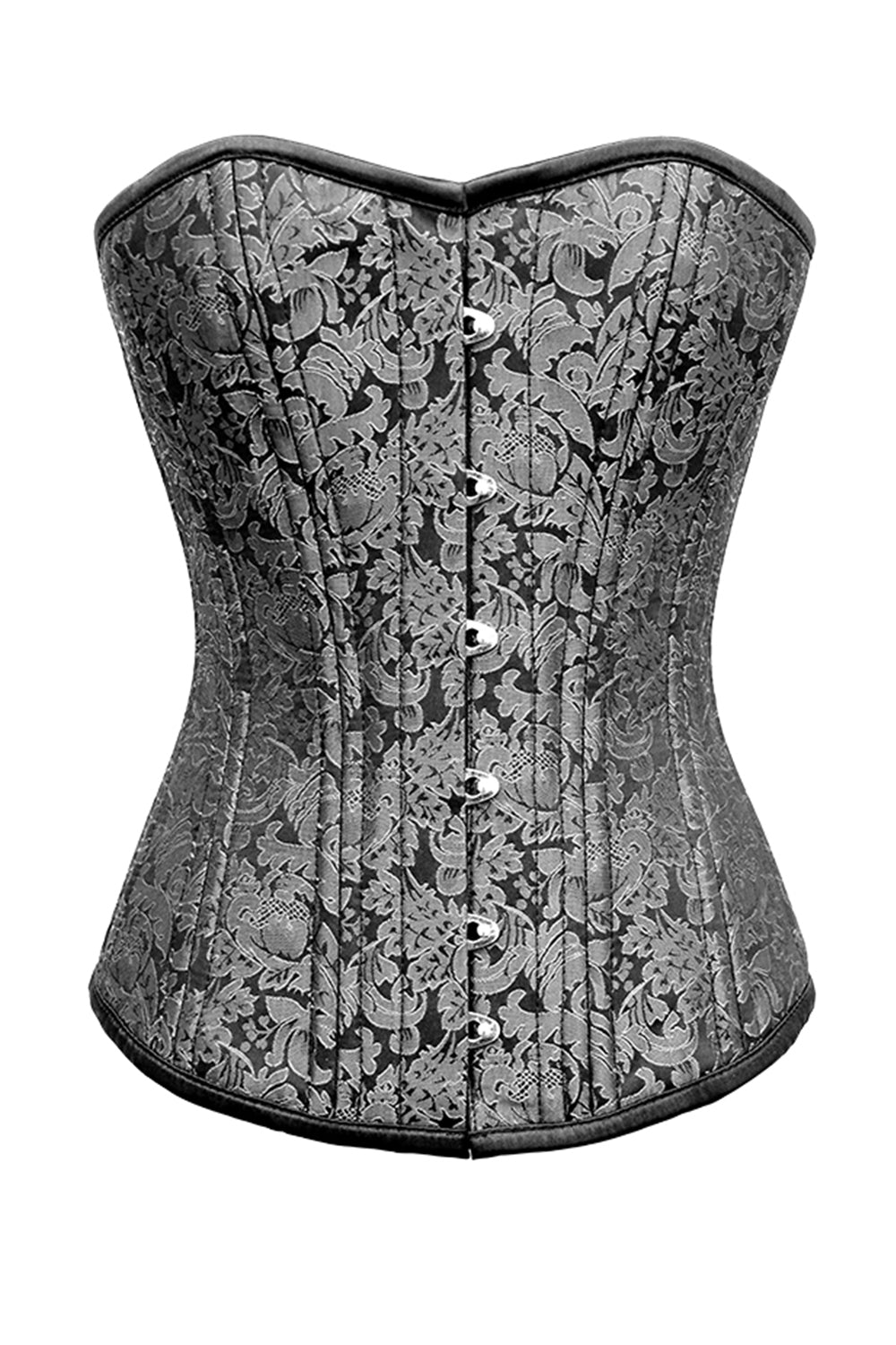 Syndie Silver Overbust Waist Training Corset