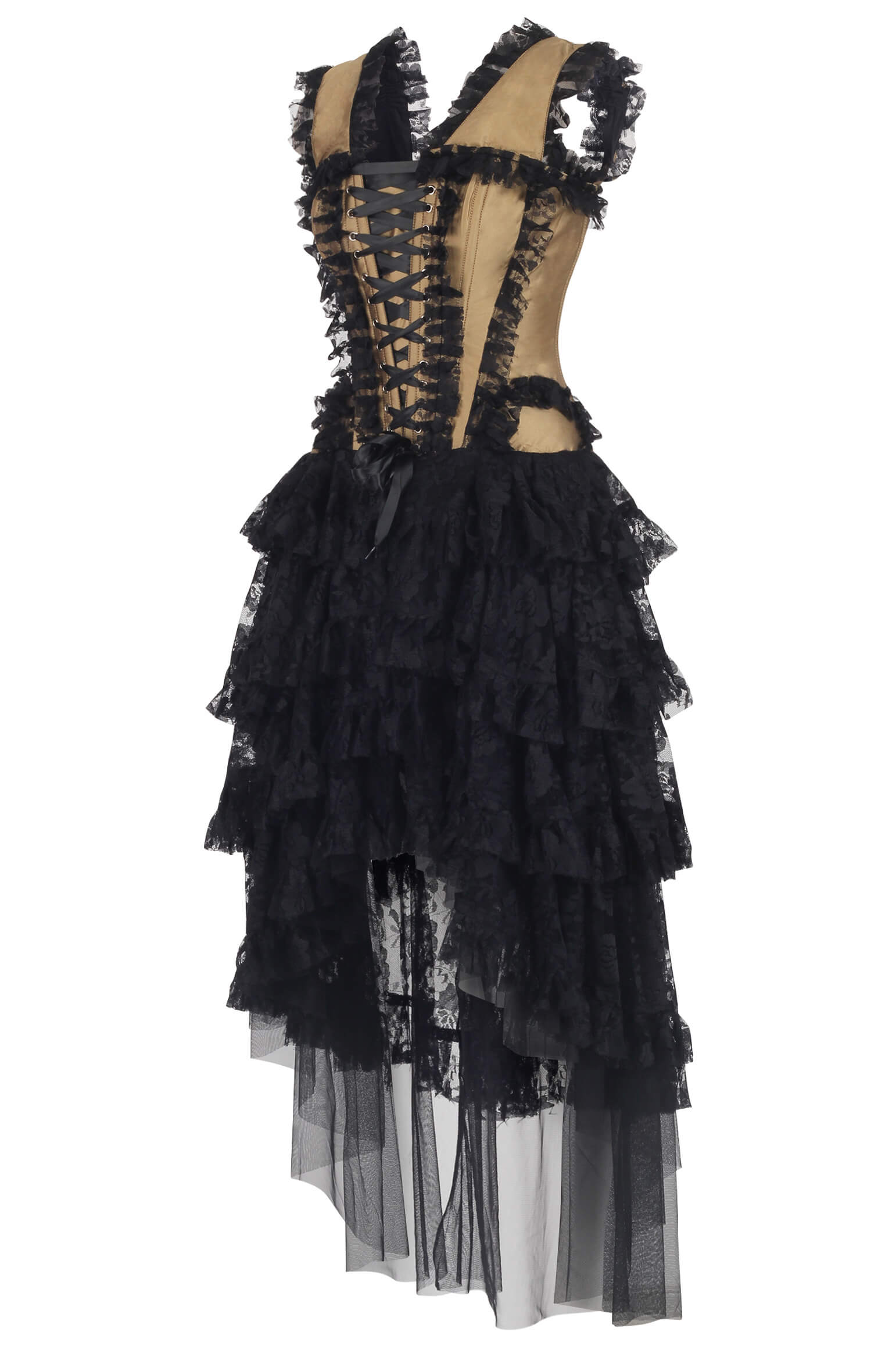 Talina Rokoko-Goldtaft-Anastasia-Korsettkleid