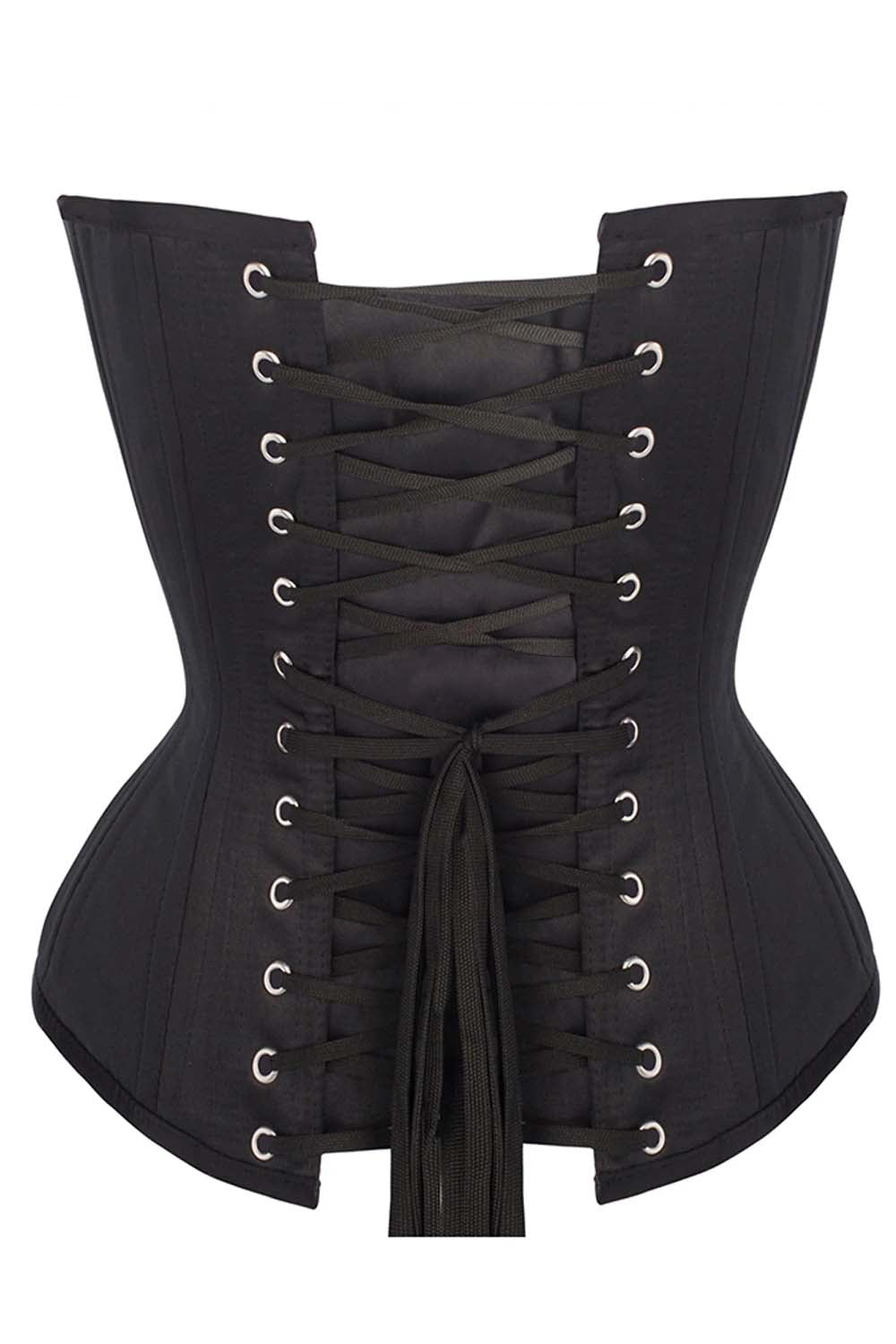 Cedrina Overbust Waist Trainer Black Corset