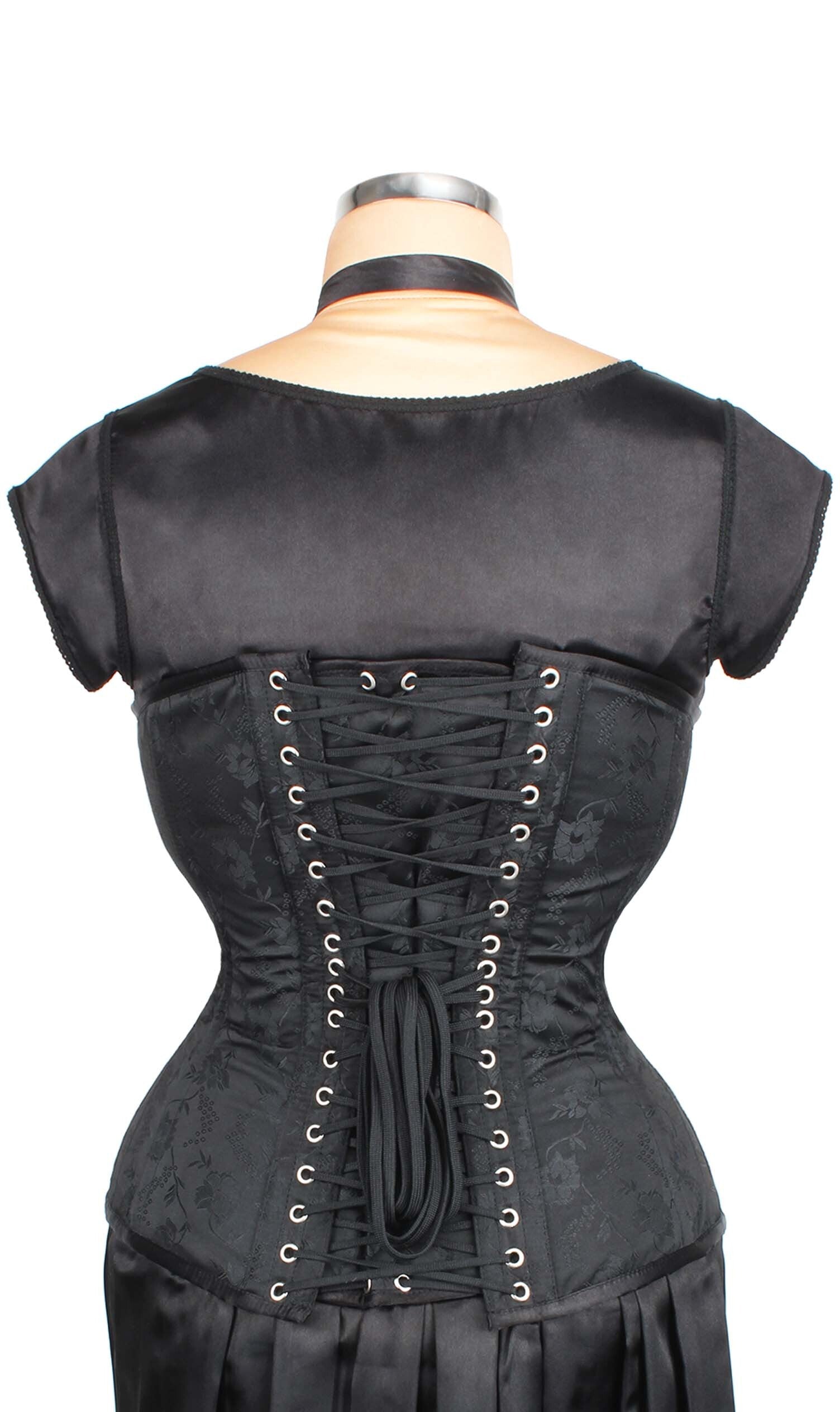 Dee Sweet Heart Korsett aus floralem Brokat