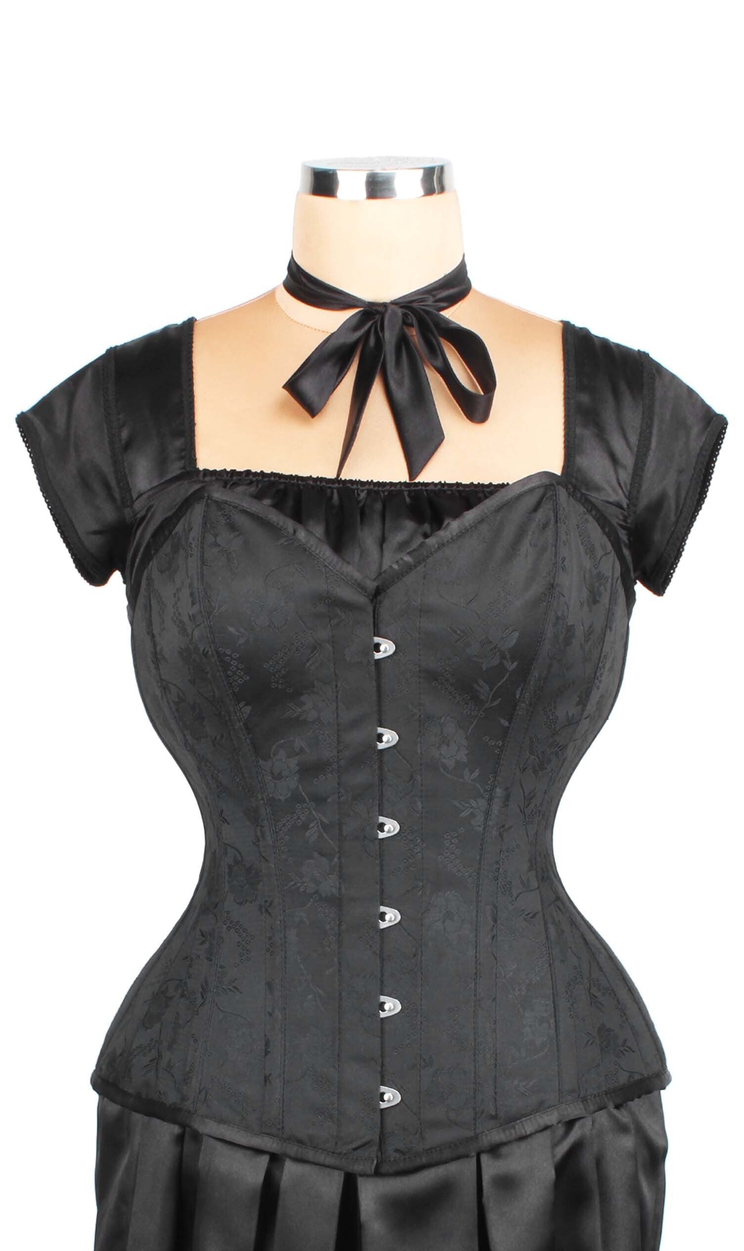 Dee Sweet Heart Korsett aus floralem Brokat