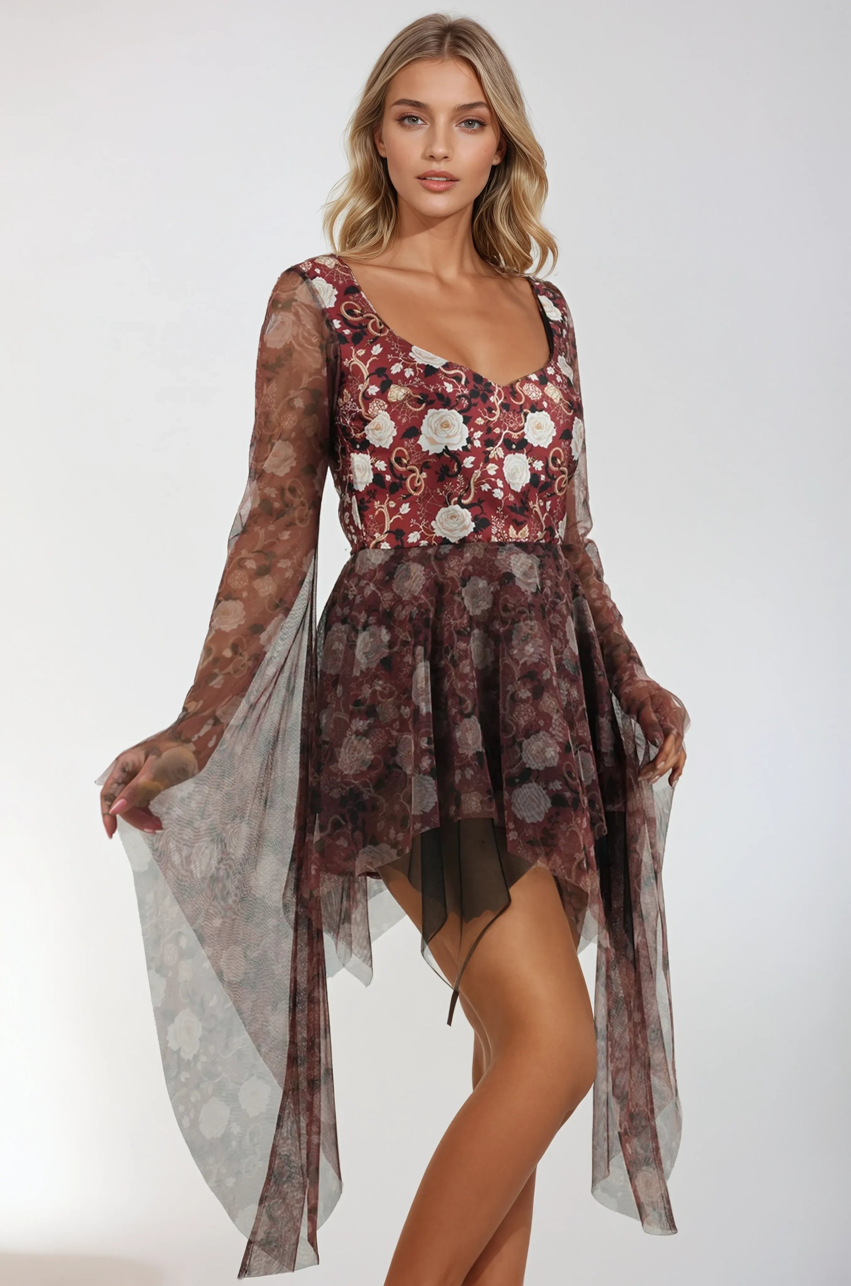 Ivyanne Blooming Rose Kleid