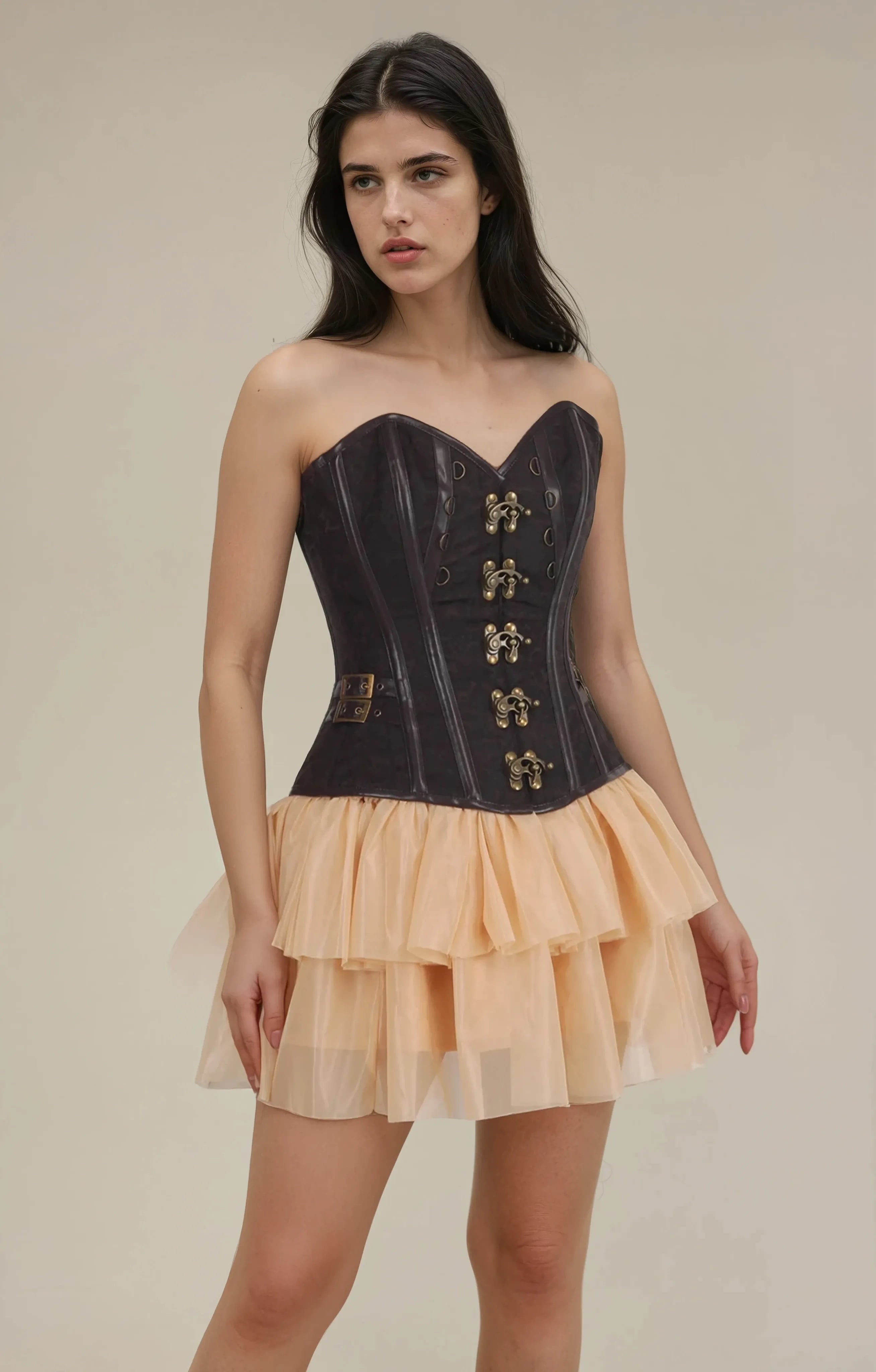 Carmen Overbust Steampunk-Korsett